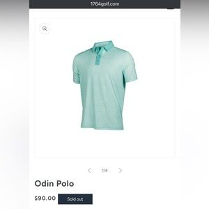 Odin Polo Men's Shirt - Mint Green